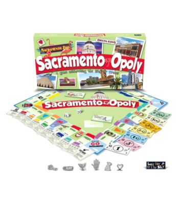 Late For the Sky Sacramento-opoly Board Game