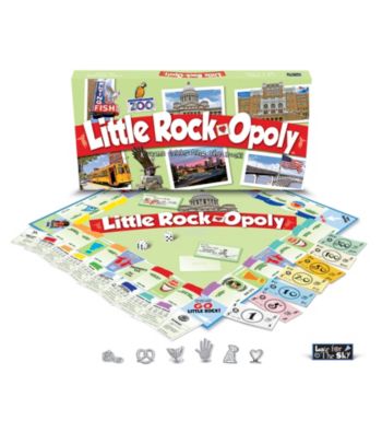 Late For the Sky Little Rock-opoly Board Game