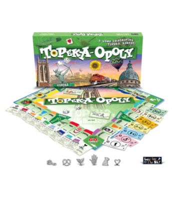 Late For the Sky Topeka-opoly Board Game