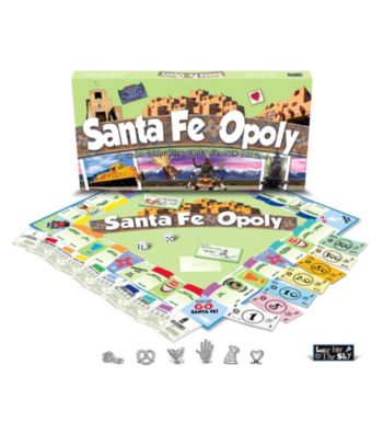 Late For the Sky Santa Fe-opoly Board Game