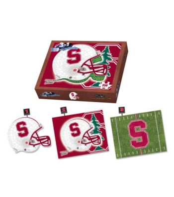 Stanford University Cardinal 3-in-1 Puzzle