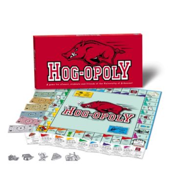 Late for the Sky University of Arkansas Razorbacks Hogopoly