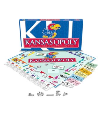 Late for the Sky University of Kansas Jayhawks Kansasopoly