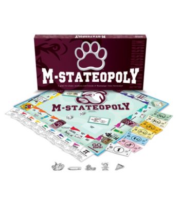 Late for the Sky Mississippi State University Bulldogs M-Stateopoly