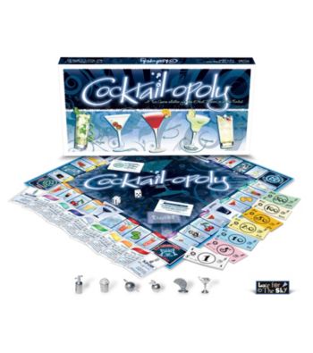 Late for the Sky Cocktailopoly Board Game