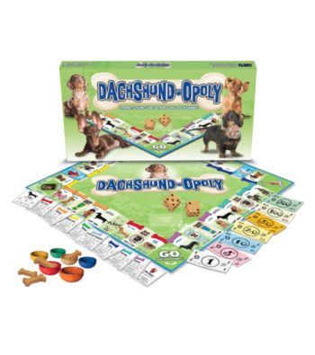 Late for the Sky Dachshund-opoly Board Game