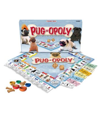 Late for the Sky Pug-opoly Board Game
