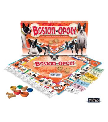 Late for the Sky Boston Terrier-opoly Board Game