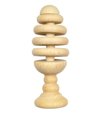Green Sprouts® Natural Wooden Tree Rattle