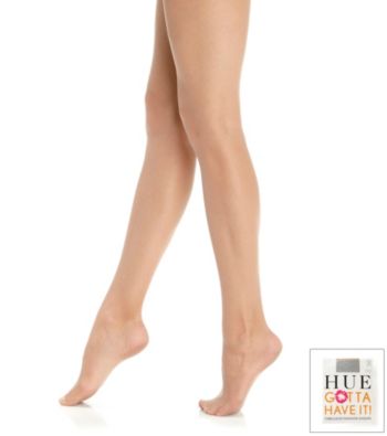 HUE® Micro Mesh Control Top Pantyhose