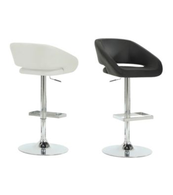 Monarch Retro Metal Hydraulic Lift Barstool