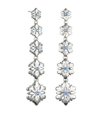 ARIVA Acanthus Motif Graduated Drop Earring