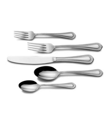 Mikasa® Regent Bead 65-pc. Flatware Set