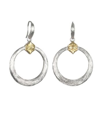 ARIVA Signature Hoop Drop Earring