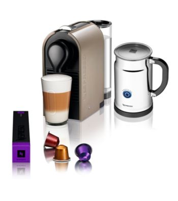 Nespresso® U Compact Coffee Brewing Unit & Aeroccino Plus