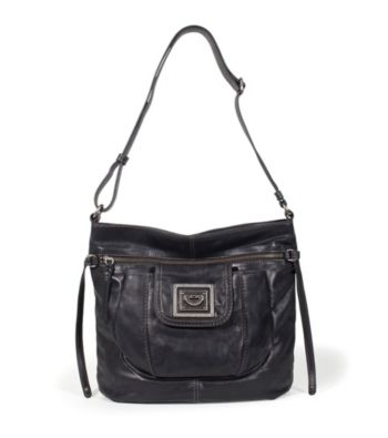 The Sak® Black Pax Leather Bucket