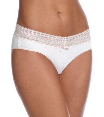 Relativity® Lace Waist Bikini Briefs