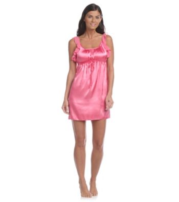 Linea Donatella® Satin/Chiffon Chemise