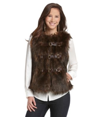 Homepage > women > michael michael kors faux fur chubby vest