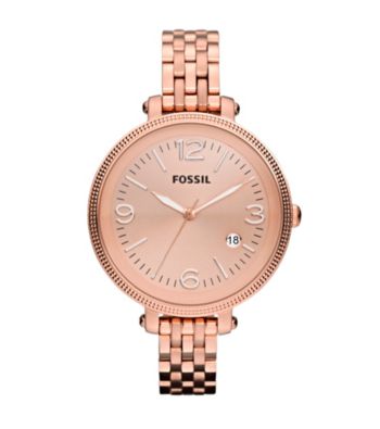 Fossil® Heather Rose Stainless Steel Watch