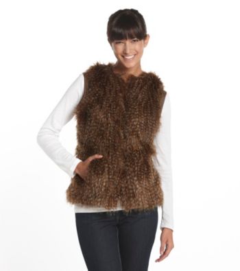 Nine West® Short Faux-Fur Vest