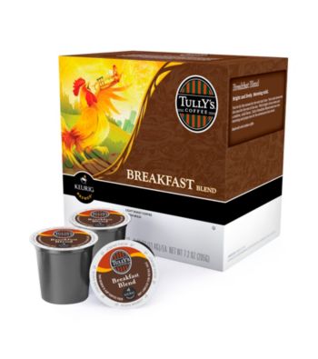 Tully's Coffee Breakfast Blend Extra Bold Light Roast 18-pk. K-Cups®