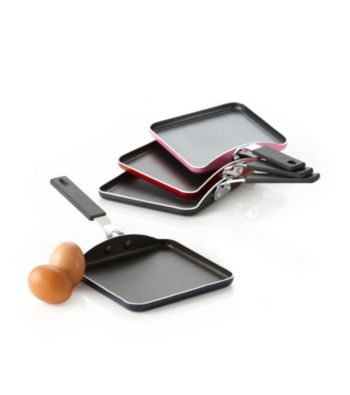 LivingQuarters Non-Stick Mini Square Fry Pan