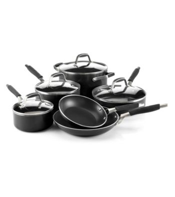 Guy Fieri Nonstick 10-pc. Black Cookware Set