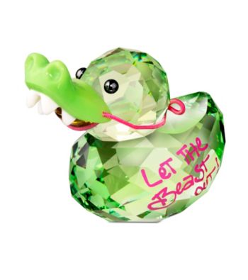 Swarovski® Happy Duck - Crocodile Duck