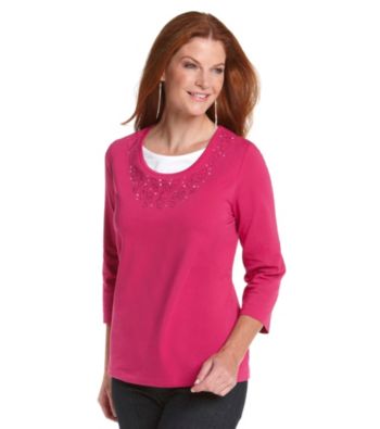 Breckenridge® Embroidered Top