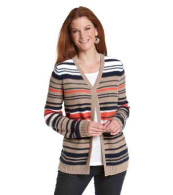 Breckenridge® Striped Cardigan