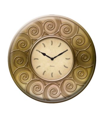 FirsTime Gold Resin Outdoor Clock