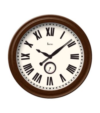 FirsTime Metro Dual Outdoor Clock