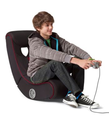 LevelUp™ Striped Gaming Chair with Speakers