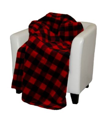 Denali® Large Bunk House Plaid Microplush Throw