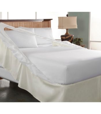 Perfect Fit® Ecru Bedskirt and Boxspring Protector