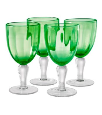 Artland® Kassie Kiwi Set of 4 Goblets