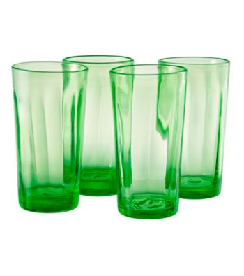 Artland® Kassie Kiwi Set of 4 Highball Glasses