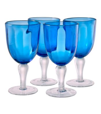 Artland® Kassie Cobalt Blue Set of 4 Goblets