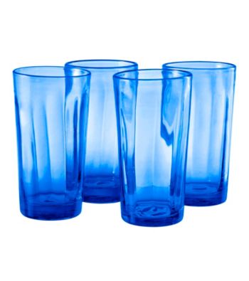 Artland® Kassie Cobalt Blue Set of 4 Highball Glasses