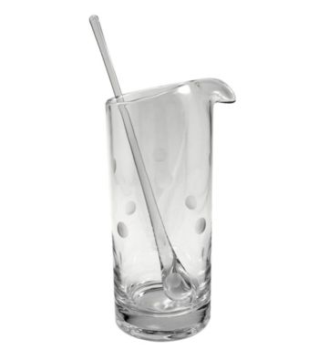 Artland® Polka Dot Pitcher with Stirrers