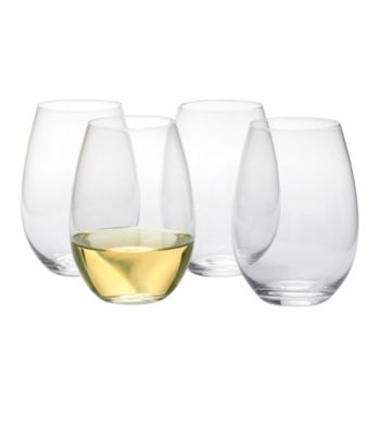 Artland® Sommelier Set of 4 Stemless Tall Wine Glasses