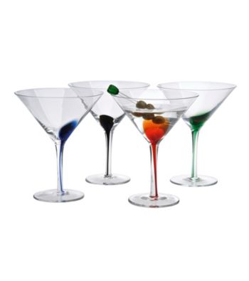 Artland® Splash Set of 4 Martini Set