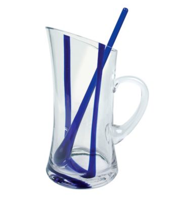 Artland® Samba Blue Pitcher with Stirrers