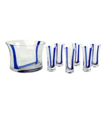 Artland® Samba Blue 7-pc. Vodka Set