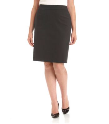 Calvin Klein Plus Size Straight Skirt