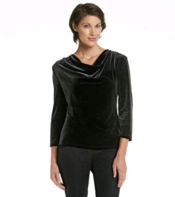 MSK® Stretch Velvet Top