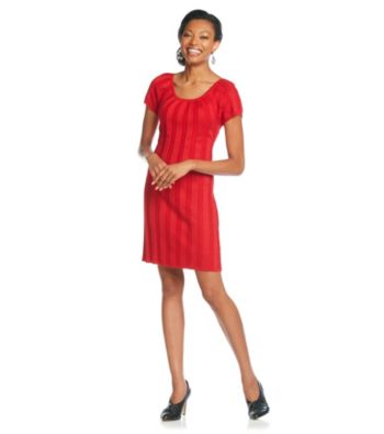 Ronni Nicole® Textured Metallic Dress