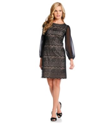 Evan-Picone® Mosiac Lace Dress