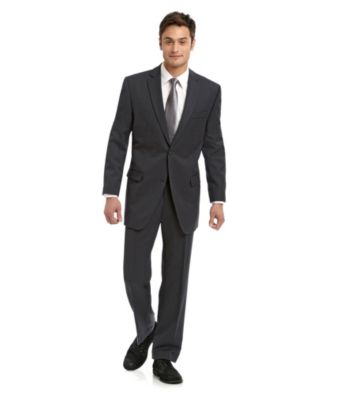 John Bartlett Statements Men's Slim Gray Suit Separates